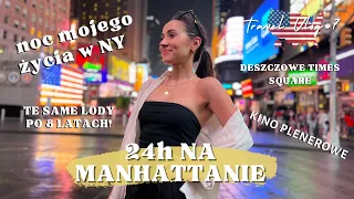 🇺🇸 JAK WYGLĄDA NOCLEG NA MANHATTANIE? 🤔 KINO PLENEROWE / ULUBIONE LODY / NOCNE TIMES SQUARE ❤️