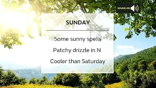 Sunday Scotland weather forecast 18/07/2021