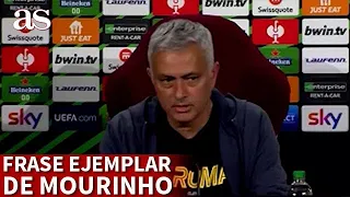 La tajante frase de Mourinho en rueda de prensa que es ejemplar