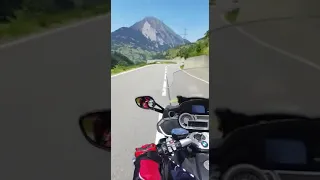 St Bernard’s Pass Italy / Switzerland on BMW K1600 GTLE  July 2018