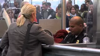U.S. Customs & Border Protection Operations Back at Newark Airport