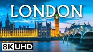 London, UK 8K Video Ultra HD 240 FPS - Capital of England