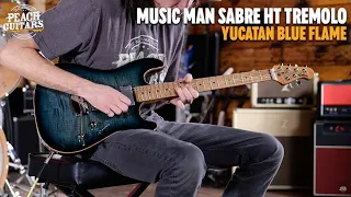 No Talking...Just Tones | Music Man Sabre HT Trem | Yucatan Blue Flame