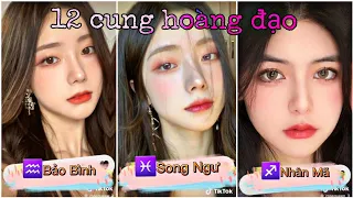 Bí Ẩn 12 Cung Hoàng Đạo Tik Tok 2021 💯 Top 12 Cung Hoàng Đạo Tài Giỏi P. 136