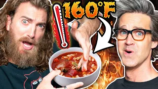 Extreme Scorching Hot Food Challenge