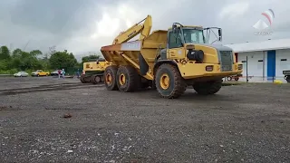 Preparación del área donde se colocarán los nuevos tanques de agua de LGCC