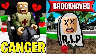 JE MEURS 💀 DU CANCER DU COEUR 💔 | ROBLOX BROOKHAVEN MINI FILM RP