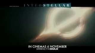 INTERSTELLAR - "Go" TVC - In Cinemas 6 Nov in IMAX