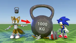 Tails Vs 1000 KG !! 🙃 SFX breakdown