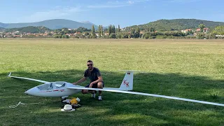 LARGE RC GLIDER”ASH 25”,11 METER WINGSPAN