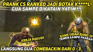 PRANK BOTAK VIRAL TIKTOK DI CS RANKED !!! GILA SAMPE DIKATAIN Y4T1M GUA COK !!!