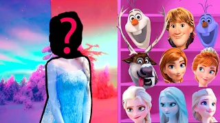 Wrong Heads Disney Princess Elsa Frozen 잘못된 머리 퍼즐 Wrong heads puzzles