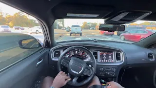 (POV) DRIVING MY LOUD CHARGER SCATPACK LIKE A MANUAL 🕹️ ** DOWNSHIFTS **