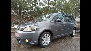 Огляд VW Touran 1.6tdi 77kw 105ps , DSG DQ200 7місць, 05.2015