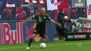 gol de  Arjen Robben  contra RB Leipzig   13-5 -17