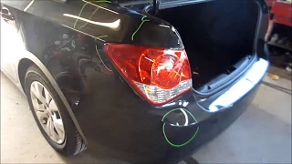 How to remove a Chevy Cruze Tail Light to Replace a Bulb
