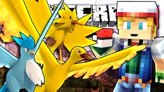 ALL 3 LEGENDARY BIRDS!! | Pokemon Minecraft Minigame!