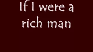 Fiddler on the Roof Jr. - If I Were A Rich Man: Lyrics