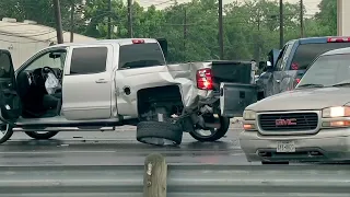 Driver fatally hit after exiting rear-ended truck on IH-10, HCSO says