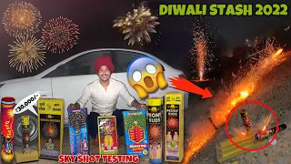 Diwali Stash Testing 2022 😱 SKY SHOT , Unique Skyshot , Shopping PART-1