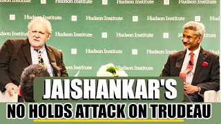 Amid diplomatic rift, EAM S Jaishankar shows mirror to Canada at Hudson Institute