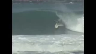 Longboard in a Big Puerto Escondido Swell