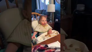 Baby Talks at Dinner | FUNNY