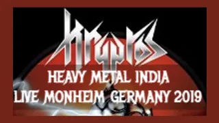 KRYPTOS - Heavy Metal India - Live 20.07.2019 Monheim/Germany