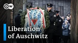 Holocaust survivors return to Auschwitz 75 years after liberation | DW News