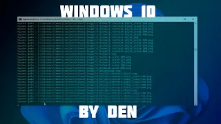 Обзор говносборки Windows 10 21H2 Lite by Den