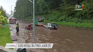 COD ROŞU ÎN TREI JUDEŢE