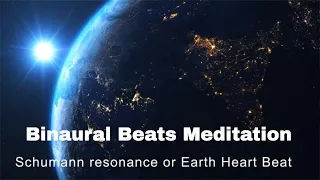 Binaural Beats Meditation with Mantra and Affirmation for Relaxation & 7.83 Hz Schumann Resonance