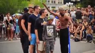 The Extremely Entertaining Hip Hop Acrobats in Union Square