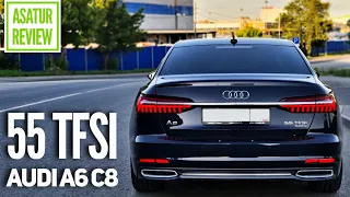 ⏱ 0-100 АУДИ А6 55 ТФСИ 340 л.с. 2021 замер разгона / AUDI A6 55 TFSI 3.0 acceleration dragy