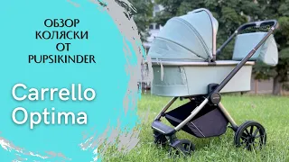 Детская коляска с рождения Carrello Optima. Обзор от Pupsikinder