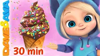 🍨The Ice Cream Song | Baby Songs and Nursery Rhymes | Dave and Ava🍨