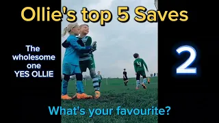 Ollie's top 5 saves, what's your favourite?