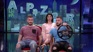 Al Pazar - Montana dhe Montela me makine - 5 Maj 2018 - Show Humor - Vizion Plus