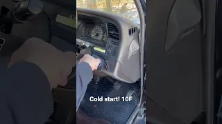 Cold start - Toyota Hiace Diesel