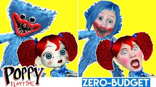 POPPY PLAYTIME With ZERO BUDGET! Huggy Wuggy Chapter 2 FUNNY PARODY By KJAR Crew!