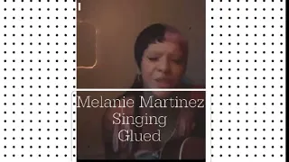 Melanie Martinez singing Glued with Guitar on Instagram