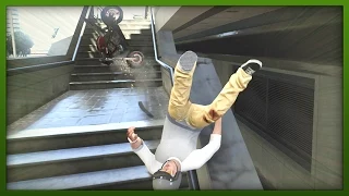 GTA 5: Funny Moments Compilation! Stunts, Fails & More! (GTA V Online Stunts)