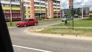 BMW e34 v8 exhaust sound