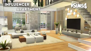 Influencer Apartment 🧡 | No CC | Artworks | Stop Motion | Sims 4 Video