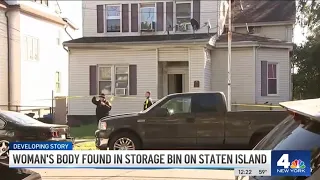 Dead Woman Found Inside Storage Bin in New York City Driveway | News 4 Now