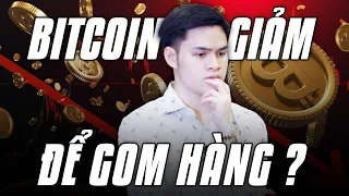 GOM HÀNG NGAY LÚC NÀY !! BITCOIN ĐIỀU CHỈNH GIẢM LÀ MỘT MÓN QUÀ !!