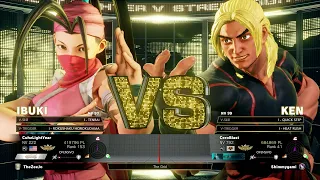 STREET FIGHTER V CE 💢 Cuhzlightyear [Ibuki] VS Ceroblast [Ken]