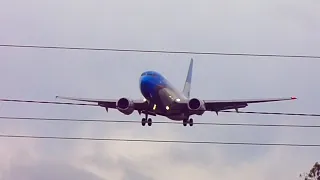 🦅 Boeing 737-700 (LV-BYY) de Aerolíneas Argentinas aterrizando por pista 02 en SAAR/ROS🦅 (14-12-23)