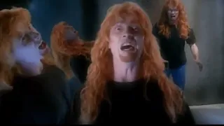 Megadeth Sweating Bullets video SPED UP with funny results