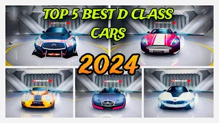 Top 5 Best D Class Cars For Multiplayer & Gauntlet: 2024 Asphalt 8 #asphalt8